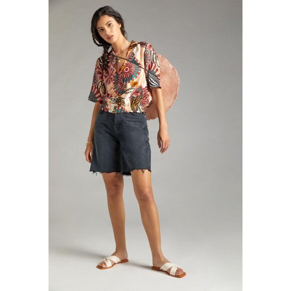 Anthropologie Scotch & Soda Jacquard Surf Buttondown - Picture 4 of 10